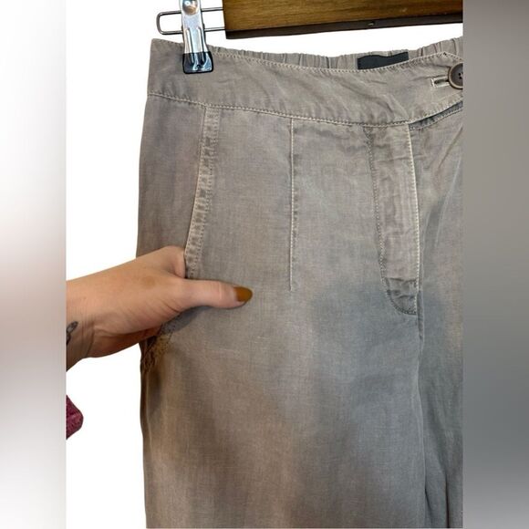 Oska Lyocell & Linen Blend Trousers - Picture 3 of 8